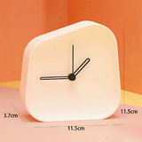Molde de silicone geométrico estilo nórdico, Molde Pinkie, Moldes de relógio de mesa, Cimento Design Criativo para Escritório e Casa