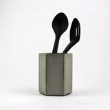 Cozinha Talheres Armazenamento Silicone Molde, Gesso Escova De Dentes Copo, Ornamento Doméstico, Molde Concreto, Colher Embarcação, Caneta Redonda Titular