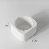 Vaso de flores de cimento molde de silicone planta verde vaso de flores molde de concreto mobiliário doméstico bacia molde de silicone