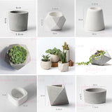 Molde de Silicone para Vaso de Cimento - Artesanato Criativo