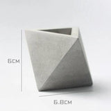 Vaso de flores de cimento molde de silicone planta verde vaso de flores molde de concreto mobiliário doméstico bacia molde de silicone