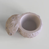 Criativo Lua Forma Molde De Silicone, Copo De Vela, Moldes De Cera, Caixa De Armazenamento De Jóias, Feito À Mão, Texturizado, Concreto, Design
