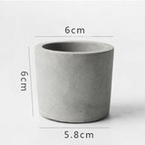 Vaso de flores de cimento molde de silicone planta verde vaso de flores molde de concreto mobiliário doméstico bacia molde de silicone
