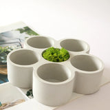 Vaso de flores hexagonal poroso, molde de silicone, favo de mel, caixa de armazenamento de cimento, molde de caixa de joias