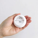 Caixa Redonda De Gesso De Silicone, Molde De Fundição De Gesso De Cimento, Estojo De Armazenamento De Tempero, Pequena Jarra De Vela, DIY Decoração De Casa