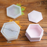 Caixa Redonda De Gesso De Silicone, Molde De Fundição De Gesso De Cimento, Estojo De Armazenamento De Tempero, Pequena Jarra De Vela, DIY Decoração De Casa