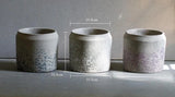 Vaso de silicone de cimento, molde manual, artesanato, suculentas, forma de padrão criativo, design, planta, bacia, coruja, molde