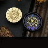 Selo de cera série mitologia ocidental, pintura de fogo, cabeça de cobre, faça você mesmo, envelope, logotipo, vedação, convite de festa, scrapbooking