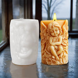 Molde de Silicone Anjo 3D para Velas e Artesanato