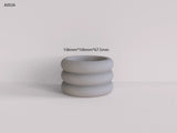 Molde de silicone para vaso de concreto, estilo europeu, moldes simples para vasos de plantas, ferramentas de jardinagem de cimento, molde para vaso de concreto