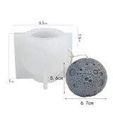 Criativo Bola De Silicone Molde De Vela, Geometria Simples DIY, Sabonete De Gesso Aromático, Fabricação De Vela, Artesanato De Presentes, Suprimentos De Decoração Para Casa
