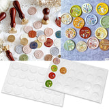 Novo 24/12/4 Cavidade Cera Selo Carimbo Molde Silicone Pad Mat DIY Artesanato Cera Selagem Mat Ferramenta Scrapbooking Presente Pacote Cartão do Convite