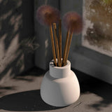 Cimento aromaterapia garrafa perfume difusor molde de silicone simples nordic decoração para casa gesso difusor recipiente moldes