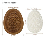 Molde de Silicone para Ovo de Páscoa - DIY Criativo