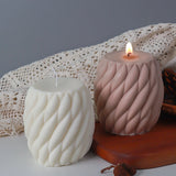 DIY Spinning Twisted Candle, Handmade Criativo 3D Geométrico Raindrop, Gesso Perfumado, Resina Sabão Fazendo Suprimentos, Presentes Do Artesanato Da Família