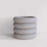 Molde de silicone para vaso de concreto, estilo europeu, moldes simples para vasos de plantas, ferramentas de jardinagem de cimento, molde para vaso de concreto
