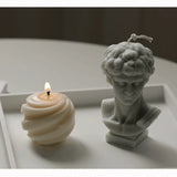 Criativo Bola De Silicone Molde De Vela, Geometria Simples DIY, Sabonete De Gesso Aromático, Fabricação De Vela, Artesanato De Presentes, Suprimentos De Decoração Para Casa