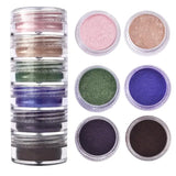 Resina epóxi Mold Corante Corante, Pigmento Pérola, Glitter Artesanato, Mineral, DIY, 6 Cores por Conjunto
