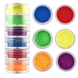 Resina epóxi Mold Corante Corante, Pigmento Pérola, Glitter Artesanato, Mineral, DIY, 6 Cores por Conjunto