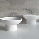 Bandeja de armazenamento de gesso redonda criativa, moldes de silicone, tigela de armazenamento de gesso, decoração de casa, resina epóxi