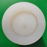 Vaso de plantas europeu de concreto, molde de silicone, decoração simples de folhas de flores, padrão em relevo, vaso de flores de cimento, moldes de silicone