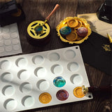 Novo 24/12/4 Cavidade Cera Selo Carimbo Molde Silicone Pad Mat DIY Artesanato Cera Selagem Mat Ferramenta Scrapbooking Presente Pacote Cartão do Convite