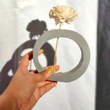 Arched Round Hidropônico Gesso Moldes DIY Concreto Retangular Planta Hidropônico Vaso Resina Molde Decoração Para Casa Artesanato Presentes