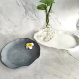 Bandeja De Armazenamento De Concreto Oval Irregular, moldes De Silicone, Coaster De Cimento Redondo, Esteira Do Copo, Gesso, Placa De Exibição De Jóias, Molde De Resina