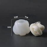 Criativo Bola De Silicone Molde De Vela, Geometria Simples DIY, Sabonete De Gesso Aromático, Fabricação De Vela, Artesanato De Presentes, Suprimentos De Decoração Para Casa