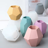 Molde de Silicone Hexagonal para Artesanato e Decoração