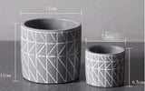 Vaso de silicone de cimento, molde manual, artesanato, suculentas, forma de padrão criativo, design, planta, bacia, coruja, molde