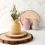 Molde De Silicone De Frasco De Concreto, Cabaça Artesanal DIY, Estilo Saco De Sorte, Gesso, Vaso Pequeno, Castiçal, Molde De Resina, Artesanato, Decoração De Casa