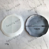 Bandeja De Armazenamento De Concreto Oval Irregular, moldes De Silicone, Coaster De Cimento Redondo, Esteira Do Copo, Gesso, Placa De Exibição De Jóias, Molde De Resina
