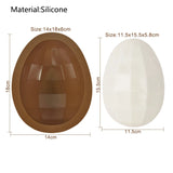 Molde de Silicone para Ovo de Páscoa - DIY Criativo