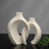 Novo 14-24cm grande vaso minimalista nórdico resina molde de silicone forma geométrica irregular vaso concreto cimento gesso molde de silicone