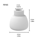 Cimento aromaterapia garrafa perfume difusor molde de silicone simples nordic decoração para casa gesso difusor recipiente moldes