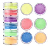 Resina epóxi Mold Corante Corante, Pigmento Pérola, Glitter Artesanato, Mineral, DIY, 6 Cores por Conjunto