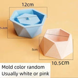 Vaso Em Forma De Hexágono, Moldes De Plantador De Concreto, DIY Decoração De Casa, Cimento Geométrico, Pote De Plantas Suculentas, Molde De Silicone, Tamanho Grande