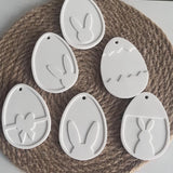 Coelho de páscoa série molde ovo pingente molde de silicone coelhinho da páscoa tag resina molde chaveiro brincos molde de gesso