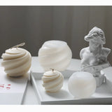 Molde de Silicone para Velas - Design Geométrico Criativo