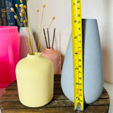 Molde de silicone para vaso grande, molde de concreto para fazer vaso, estilo nórdico, recipiente de bastão de aromaterapia, molde de argila de gesso