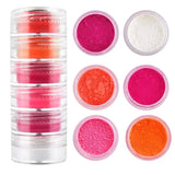 Resina epóxi Mold Corante Corante, Pigmento Pérola, Glitter Artesanato, Mineral, DIY, 6 Cores por Conjunto