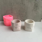 Saco De Papel De Dobramento Para Vaso, Moldes De Silicone, Cimento Concreto, Panela De Gesso, Artesanal, Criativo, Decorativo