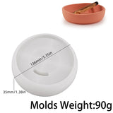Bandeja difusor irregular molde diy jóias armazenamento placa de exibição bandeja incenso gesso resina molde casa e escritório artesanato decoração