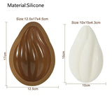 Molde de Silicone para Ovo de Páscoa - DIY Criativo