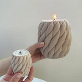 DIY Spinning Twisted Candle, Handmade Criativo 3D Geométrico Raindrop, Gesso Perfumado, Resina Sabão Fazendo Suprimentos, Presentes Do Artesanato Da Família