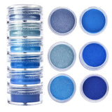 Resina epóxi Mold Corante Corante, Pigmento Pérola, Glitter Artesanato, Mineral, DIY, 6 Cores por Conjunto