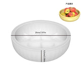 Grande Bandeja Circular Molde De Gesso Resina Epóxi Diy Molde De Silicone Plantador De Cimento Bandeja De Armazenamento Em Casa Tigela De Concreto Molde