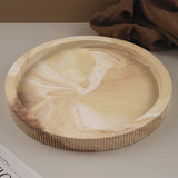Redonda Stripe Silicone Mold Lace Dish, Flower Pot Base, gesso DIY, Molde Concreto Artesanato, Bandeja De Armazenamento De Jóias, Presente, Decoração De Casa