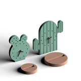 Molde de silicone geométrico estilo nórdico, Molde Pinkie, Moldes de relógio de mesa, Cimento Design Criativo para Escritório e Casa